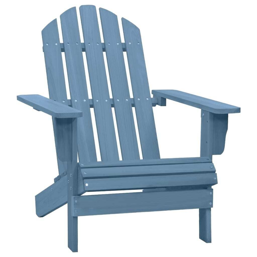 Adirondack-Gartenstuhl Massivholz Tanne Blau
