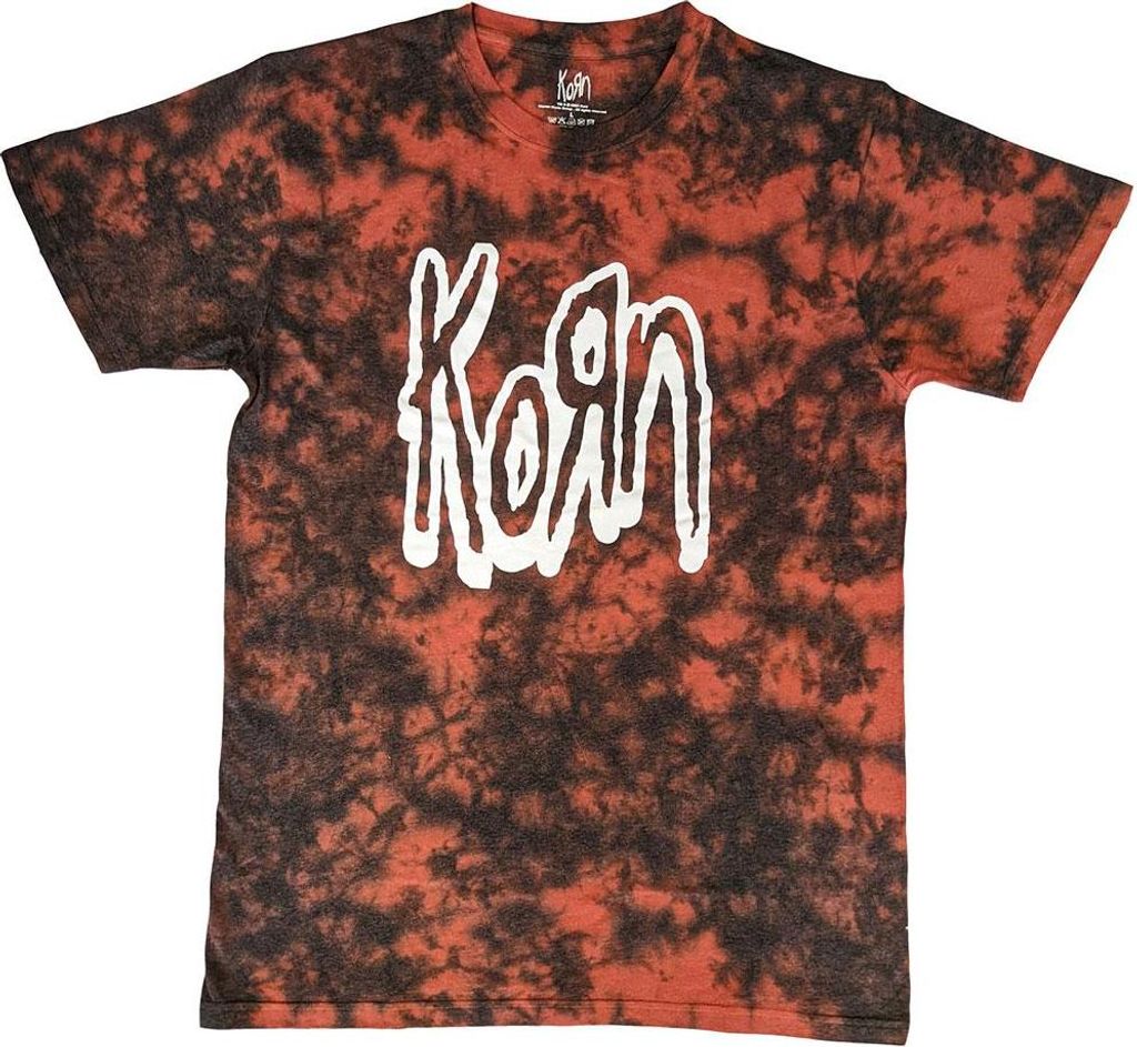 Korn - T-Shirt für Herren/Damen Uni RO14342 (L) (Rot)