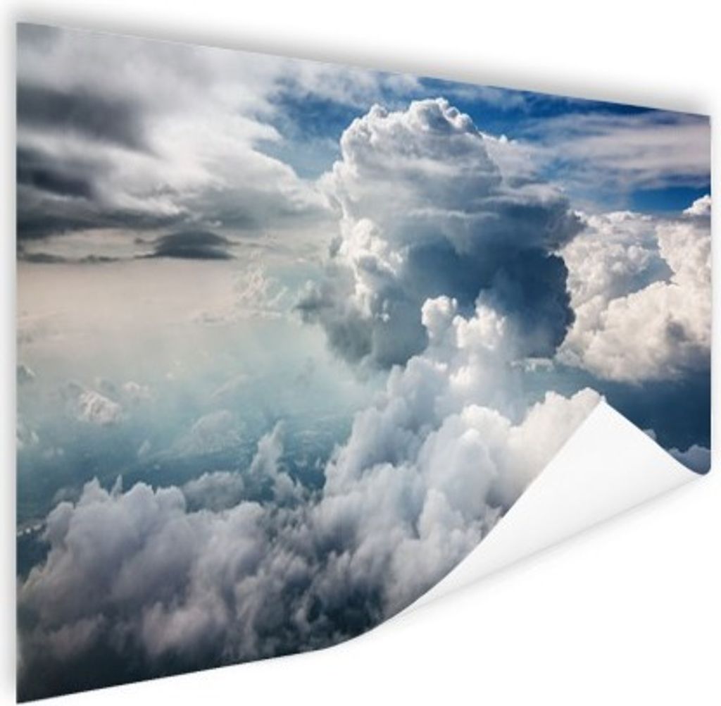 MuchoWow Poster Bewölkt 180x120 cm - Fotoplakat