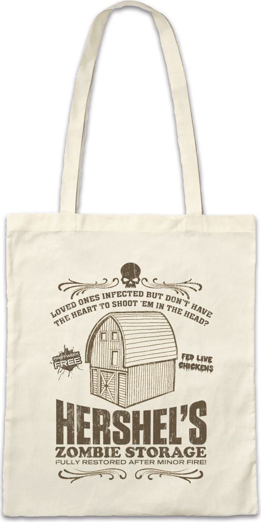 Urban Backwoods Hershel's Zombie Storage, Stofftasche, Farbe: Beige