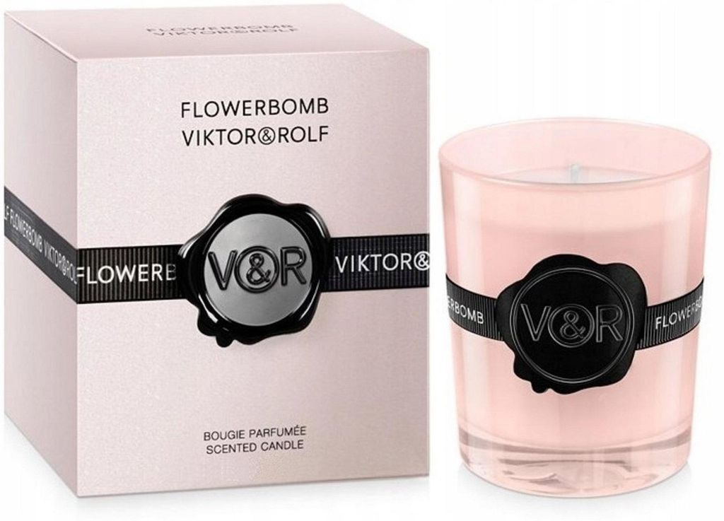 Viktor & Rolf, Flowerbomb, geurkaars, 70 gram Productafbeelding 