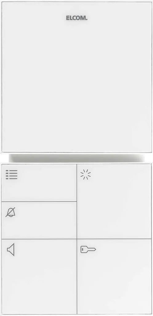 Elcom BFT-510 WS 1715103 Téléphone Maison Mains Libres avec Base