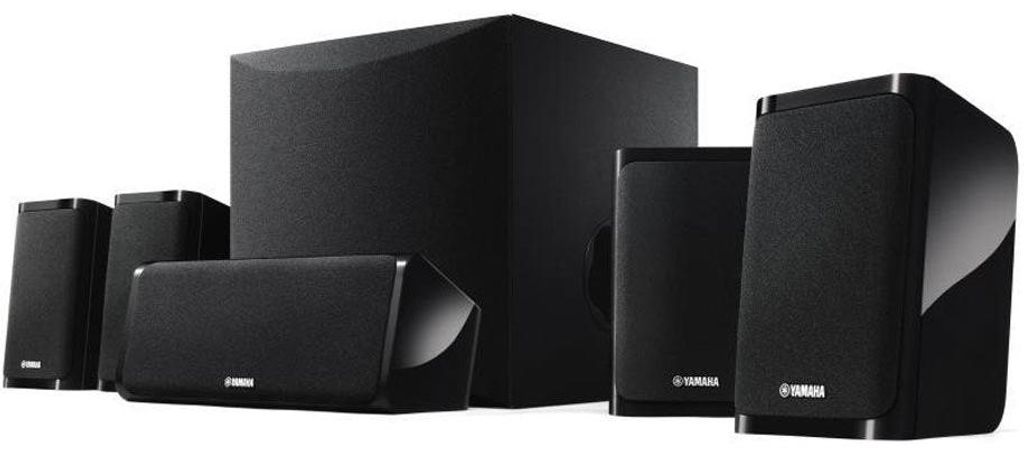 Yamaha NS-P41, Celý rozsah, 5.1 kanály/kanálov, Čierna Obrázok produktu 