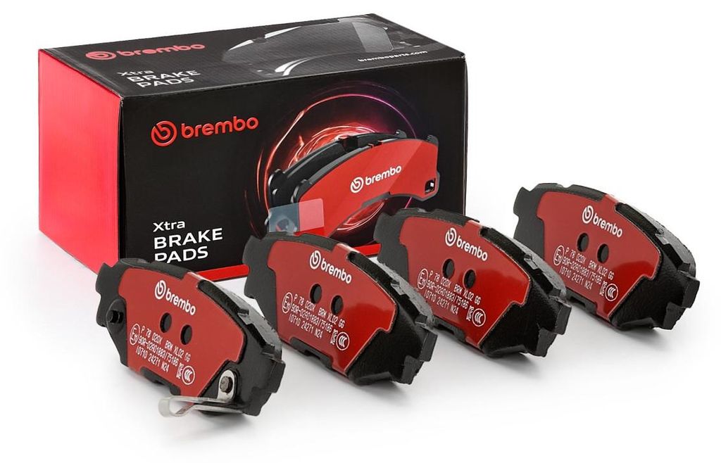 BREMBO Bremsbeläge Satz Hinten für TOYOTA GT 86 Coupe (ZN6) P 78 020X