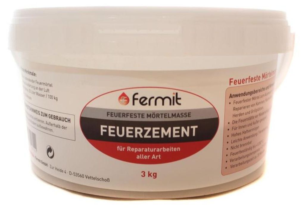 Fermit 11311 Feuerzement Eimer 3kg Eimer Produktbild 