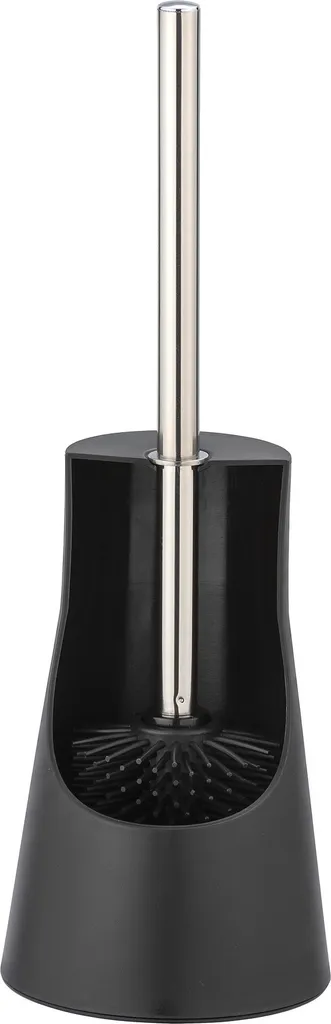 Brosse WC Silicone Anti-adhérente Ares Noire - Nettoyage Hygiénique WC