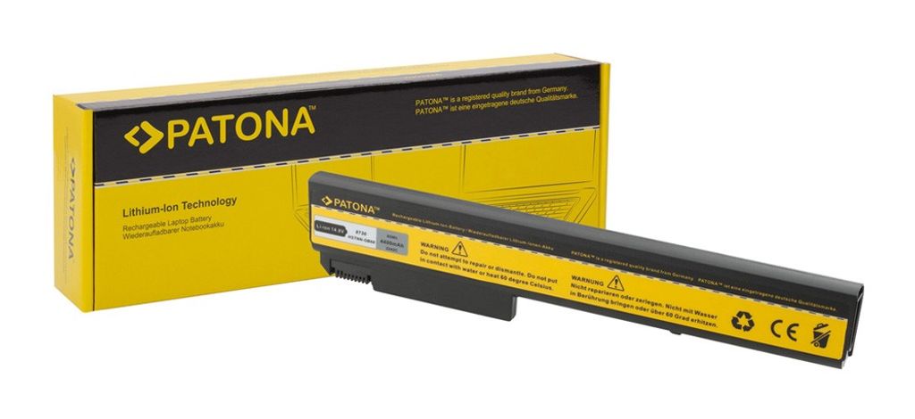 PATONA Akku für HP EliteBook Elitebook 8530p 8530w 8540p 8540w