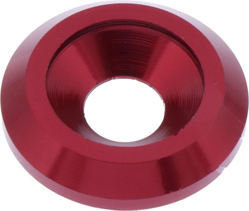 Senkunterlegscheibe JMP Bolt M8 Aluminium rot
