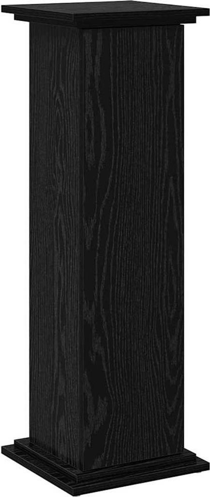 vidaXL Displaysständer mit Regal Schwarz Eichen-Optik 31 x 30 x 90 cm