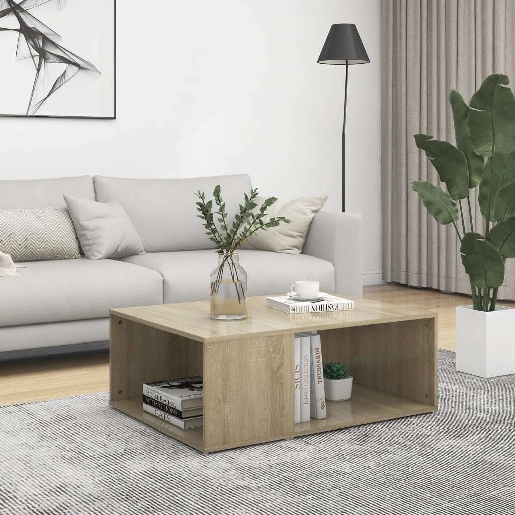 Maison Exclusive - Couchtisch Sonoma-Eiche 90x67x33 cm Holzwerkstoff