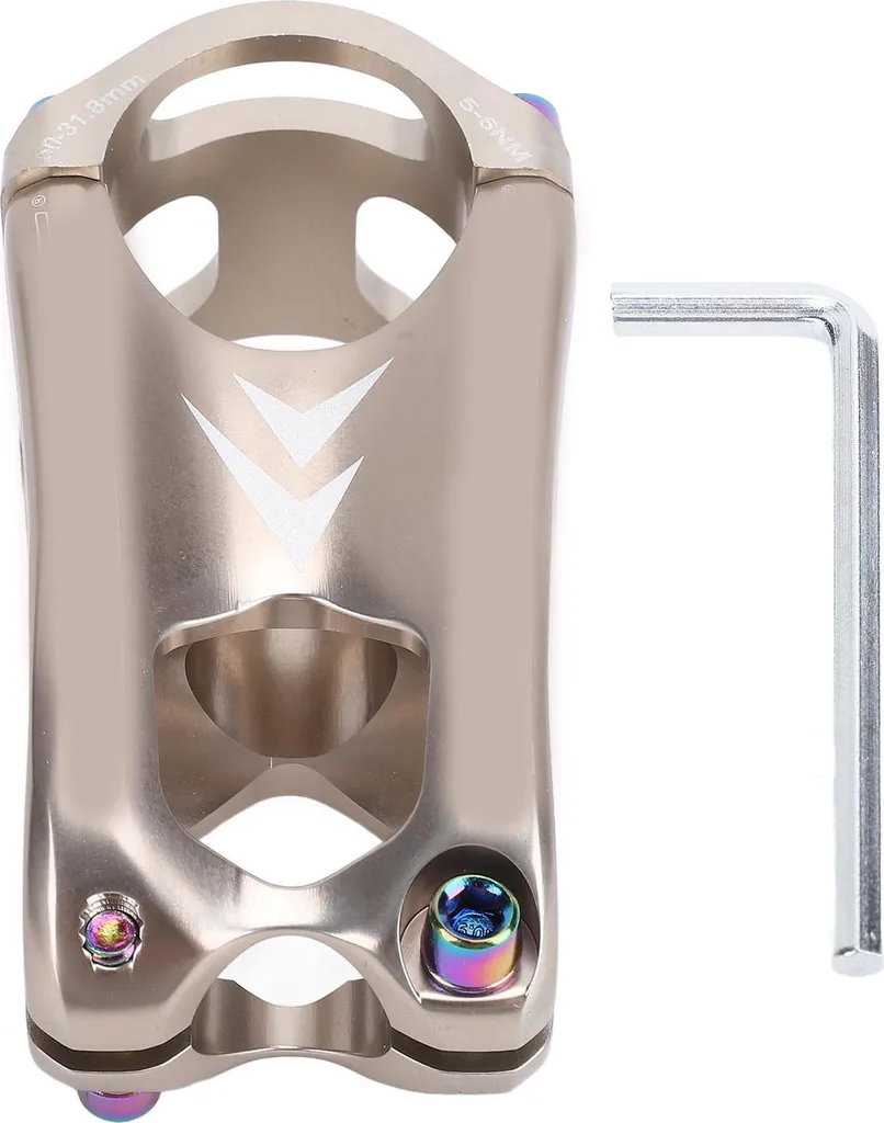 Potence de guidon courte 50mm pour VTT et Enduro en aluminium évidé
