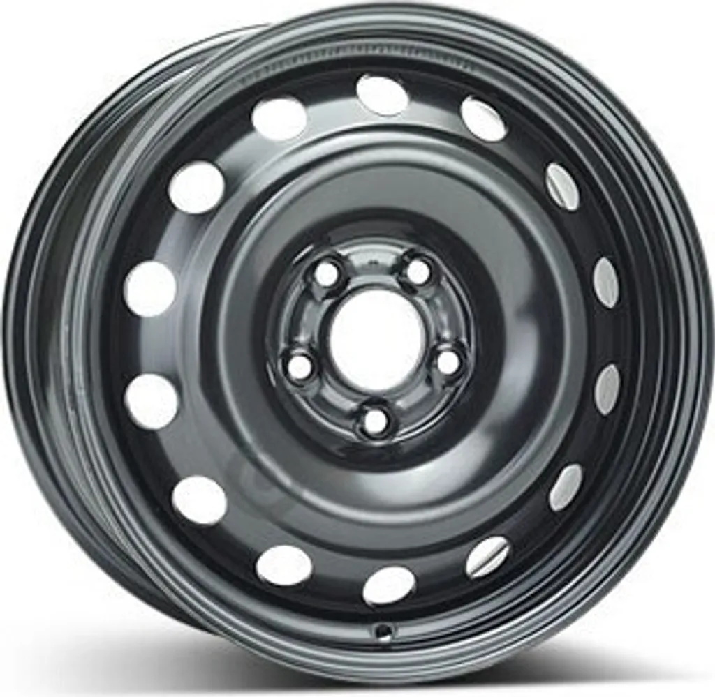 Jante en acier noir 16 pouces ALCAR ACCIAIO 7780 5x108 pour berline