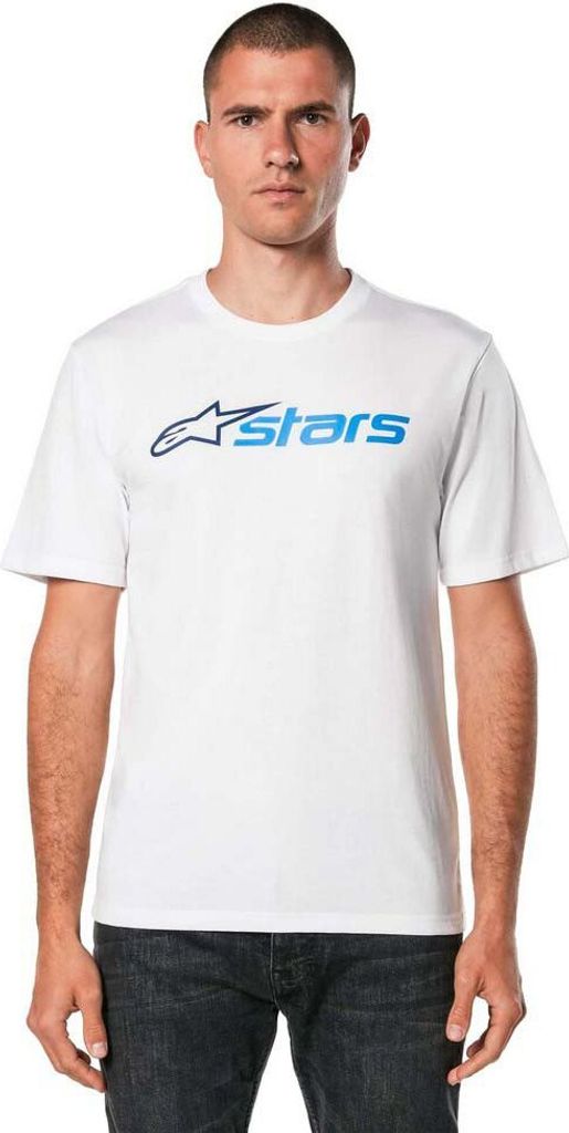 Alpinestars Blaze 2.0 Kurzarm-t-shirt Weiß 2XL Mann Weiß 2XL