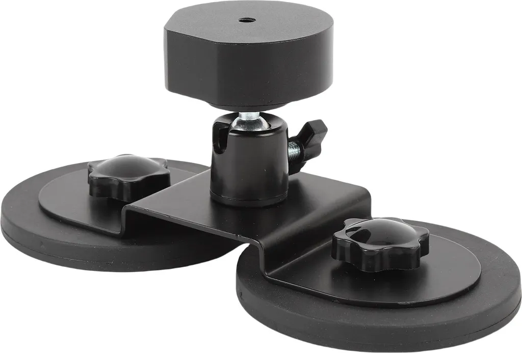 Support magnétique pour satellite avec rotule orientable pour véhicule