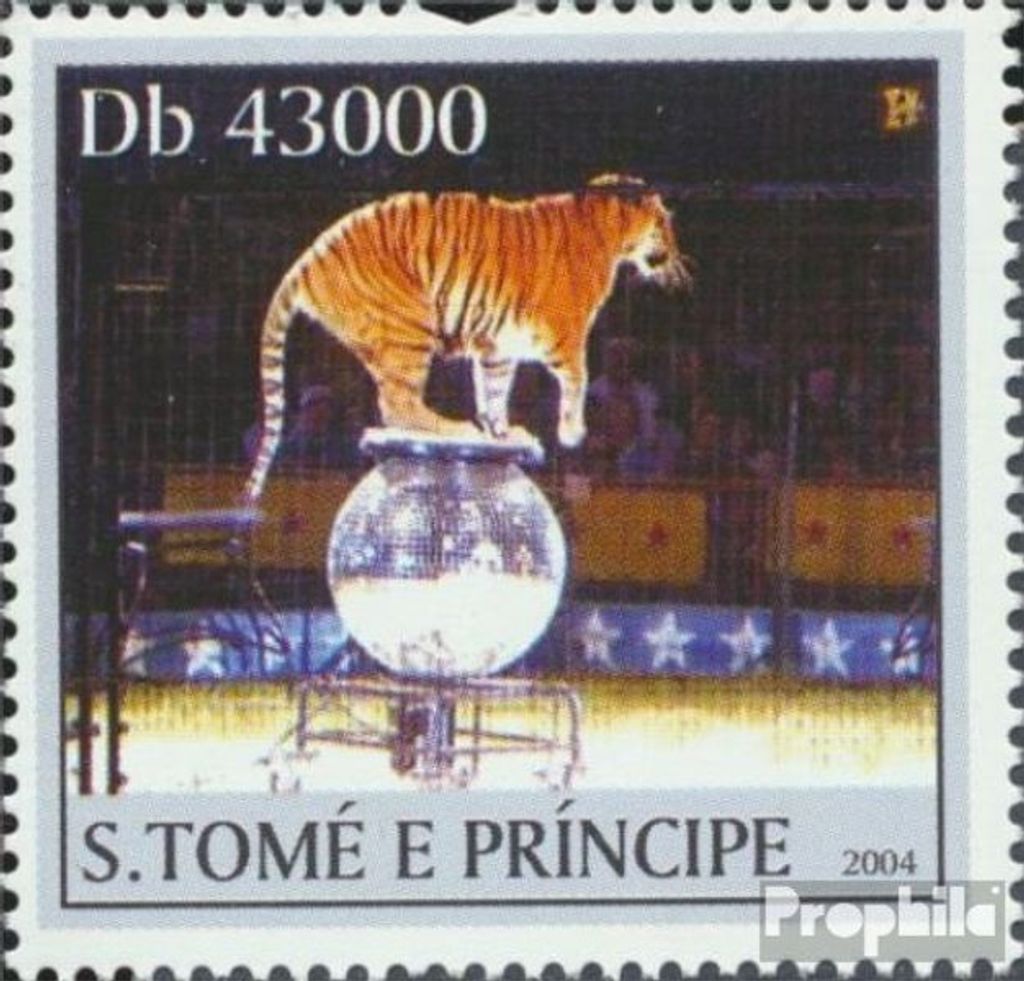 Briefmarken Sao Tome e Principe 2004 Mi 2678 (kompl.Ausg.) postfrisch Zirkus