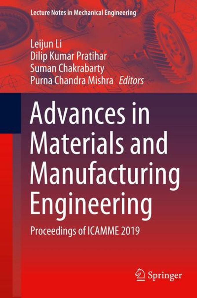 Advances in Materials and Manufacturing Engineering