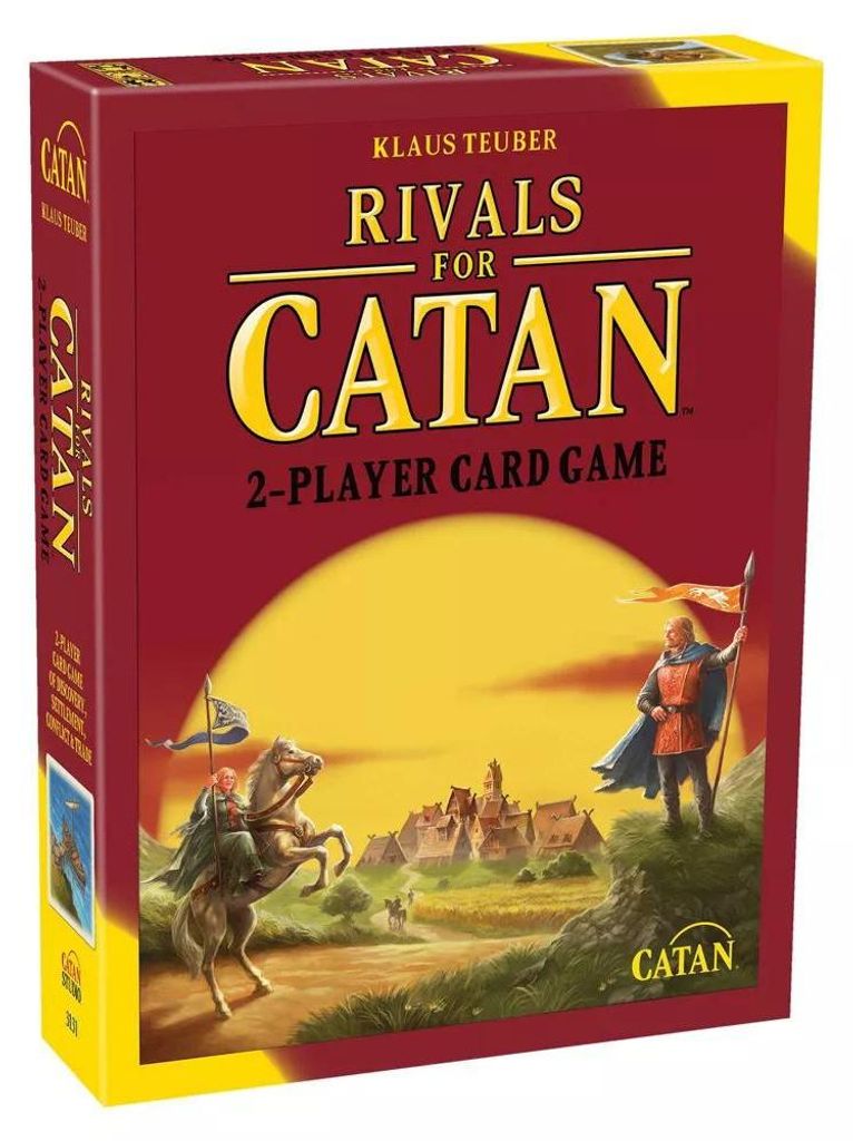 Asmodee Catan Rivals for, Gra karciana, 10 lat(a) Zdjęcie produktu 