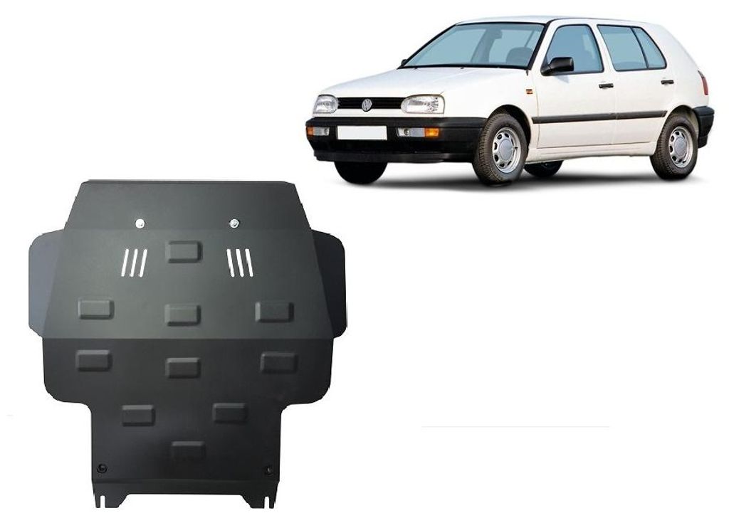 Protection anti-encastrement pour le moteur d'une VW Golf 3 Image du produit 