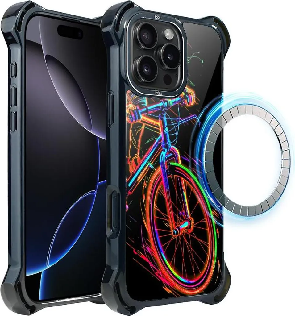 IBIZU DropGuard Ultra per iPhone 16 Pro Max MagSafe - ElectroMove Edition