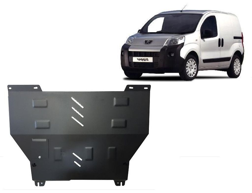 Unterfahrschutz für Motor der Marke Peugeot Bipper