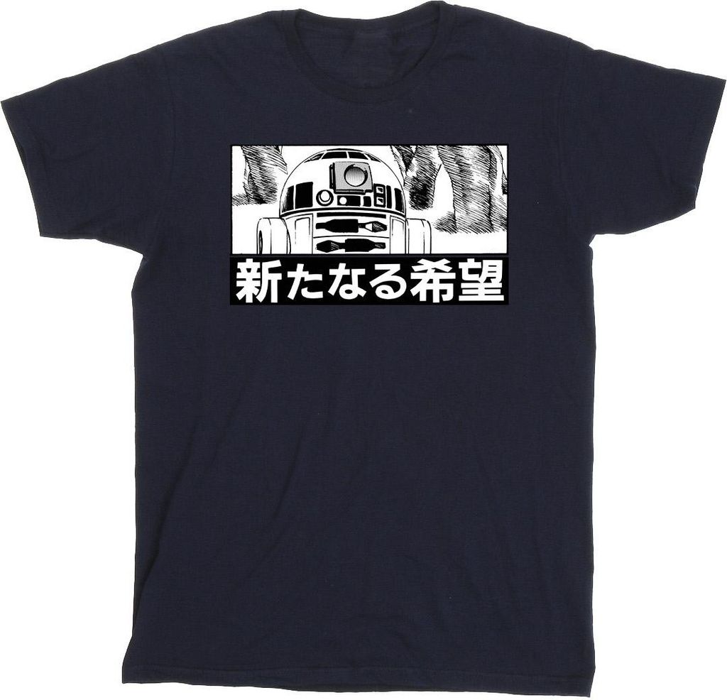 Star Wars - T-Shirt für Jungen BI36198 (104) (Marineblau)