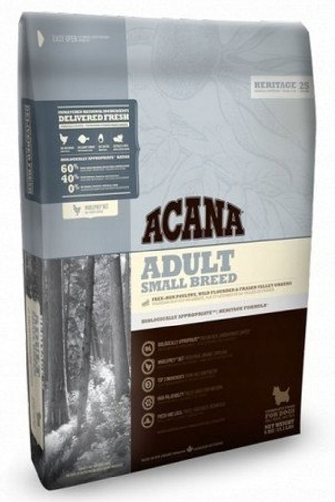 Acana Heritage Adult Small Breed 6KG Productafbeelding 