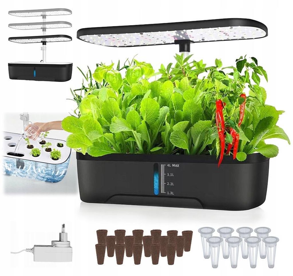 Domáca vnútorná inteligentná záhrada pre 8 sadeníc s LED Obrázok produktu 