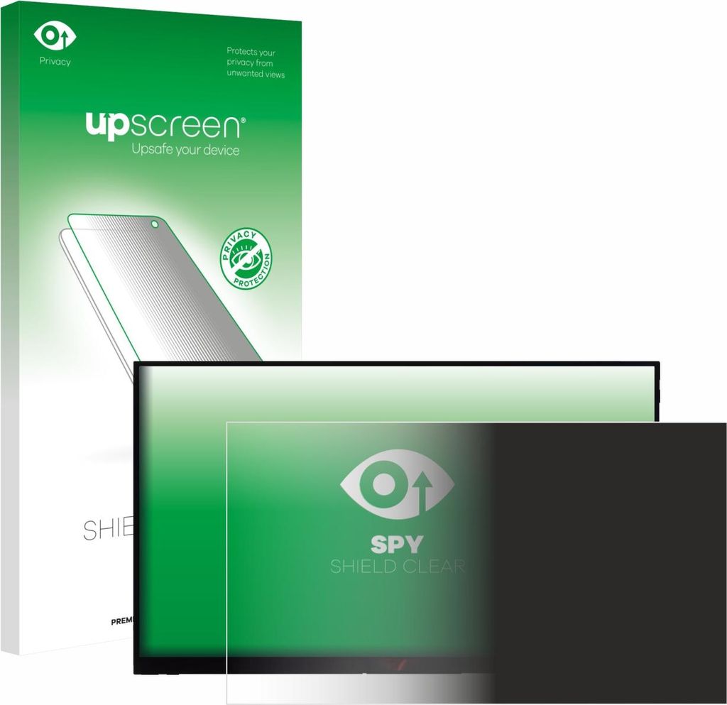 Für Verbatim PMT-15 Sichtschutzfolie Schutzfolie upscreen Anti-Spy Privacy Sichtschutz Blickschutz Display Schutz Folie Blaulichtfilter