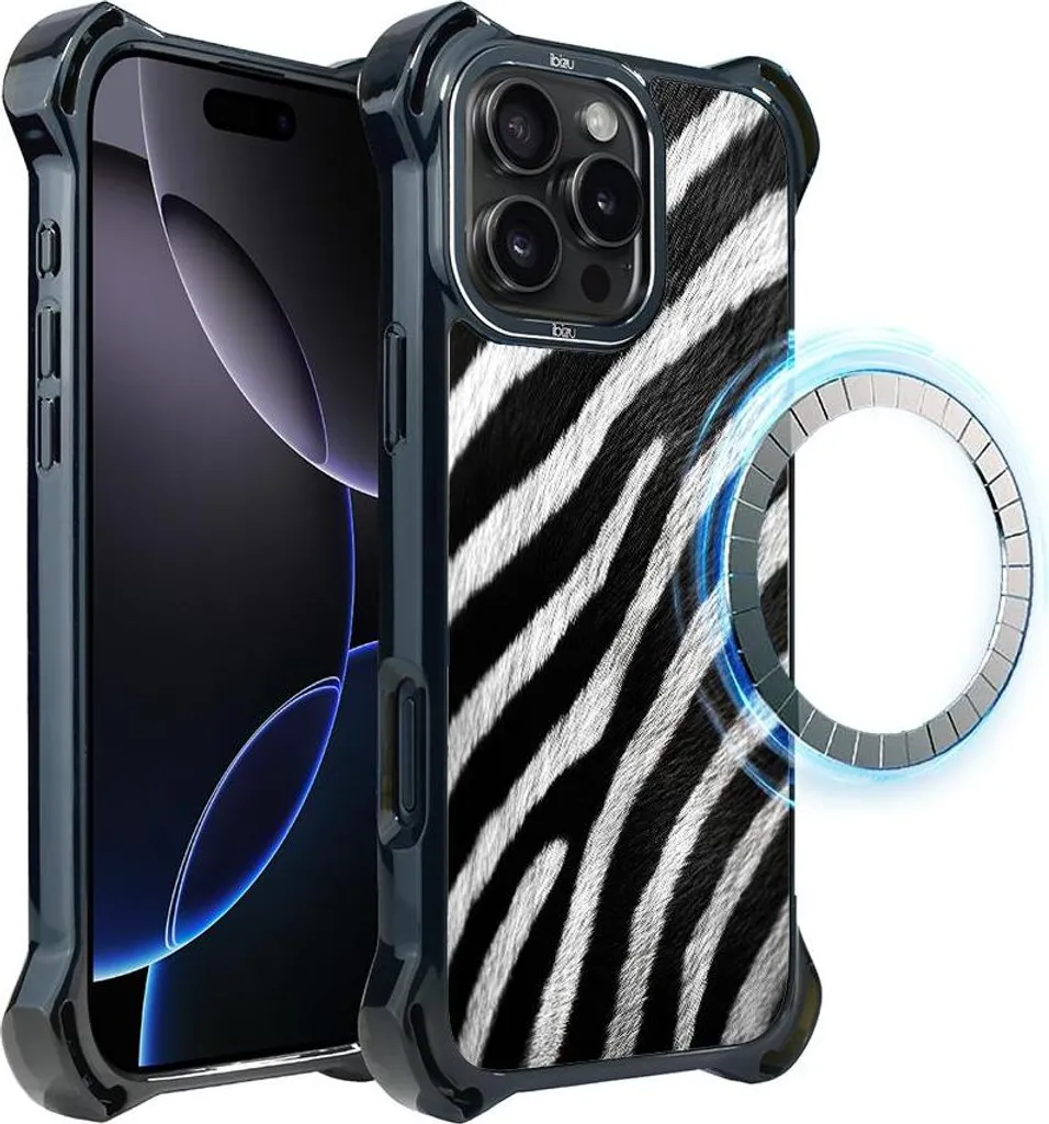 Recensione IBIZU DropGuard Ultra MagSafe iPhone 16 Pro Max Zebra