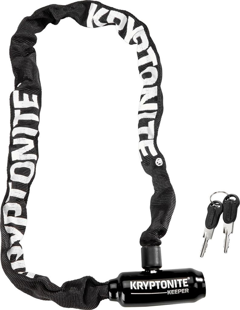 Cadena Kette schwarz 85 cm x 5 mm - Kryptonite K004912 Fatbike Schloss