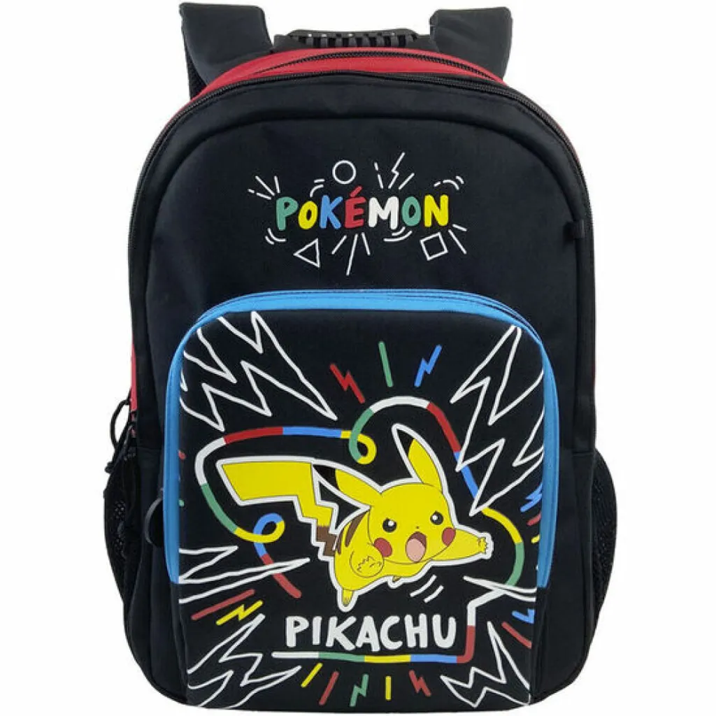 Sac à dos Pokemon Pikachu 42cm idéal pour l'école et les loisirs enfant