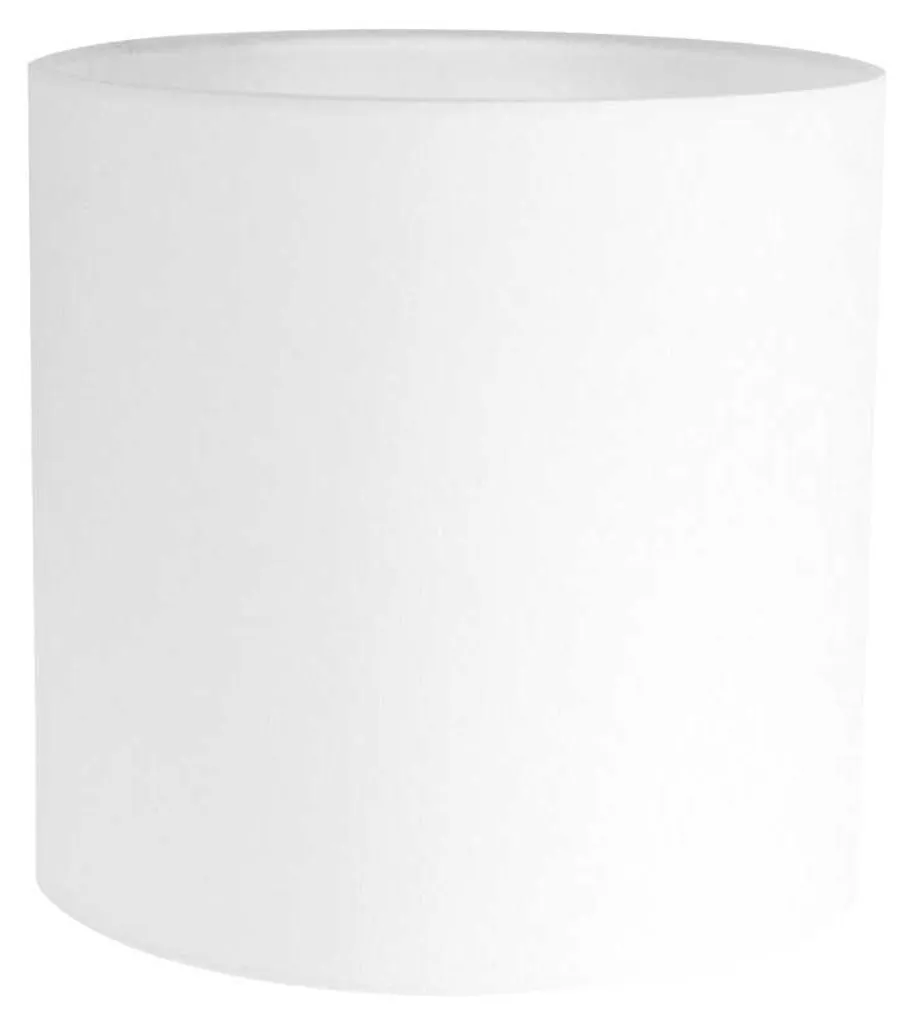 Rénovez votre lampe avec cet abat-jour blanc en lin 18cm culot E27