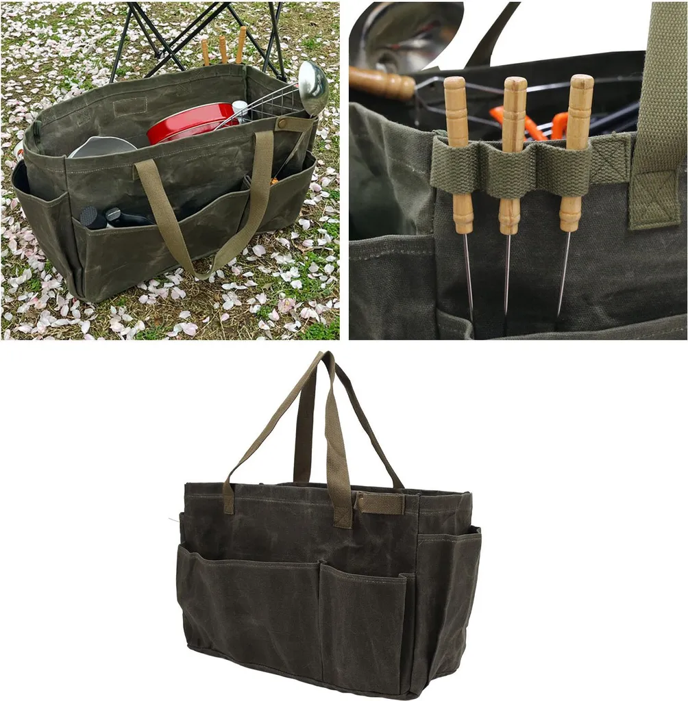 Sac de cuisine camping imperméable et robuste en toile grande taille - 2