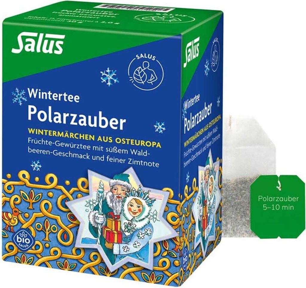 Salus Polarzauber Früchte-Gewürztee  15 Filterbeutel Produktbild 