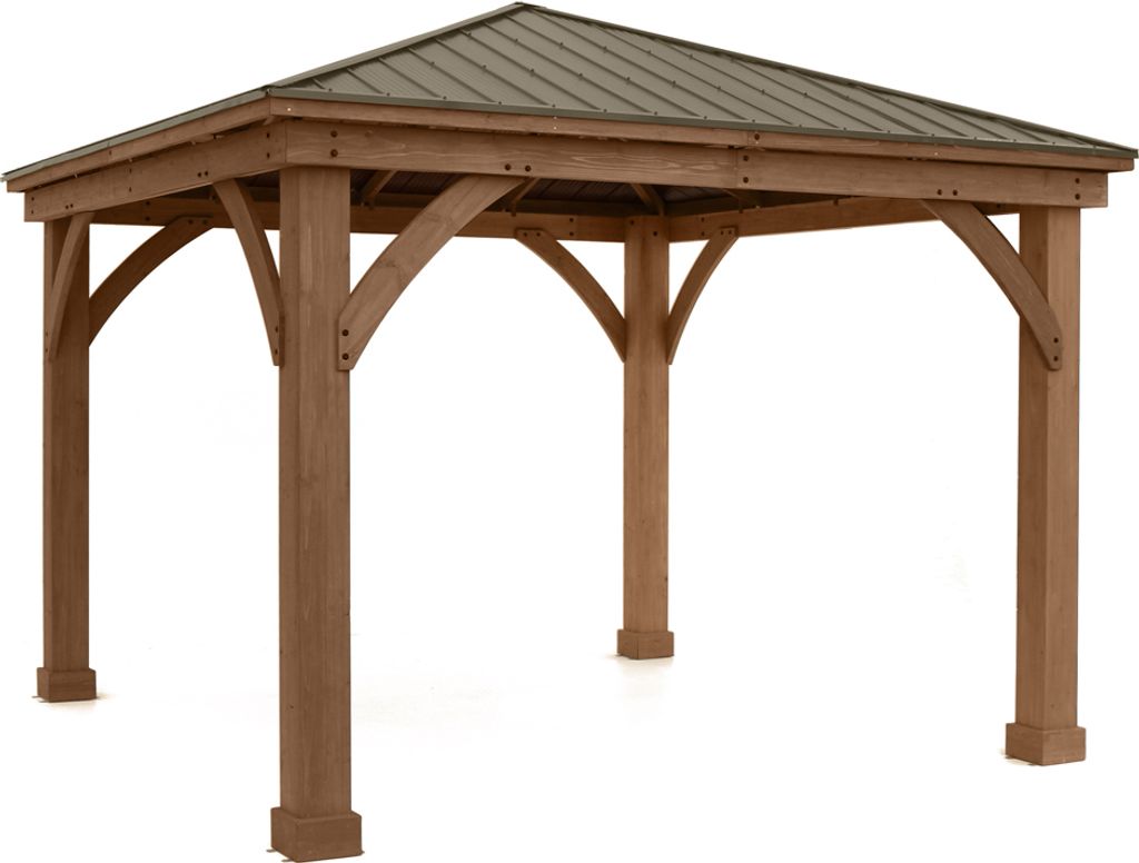 Westmann Holz Pavillon Devon 1212 Natur 366x366x320 cm