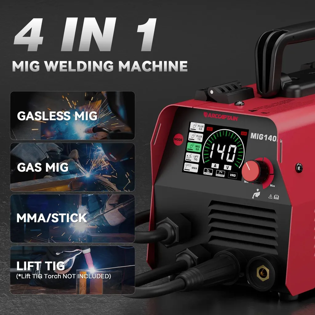 Poste à souder semi-automatique multiprocédé 140 A compact et robuste - 3