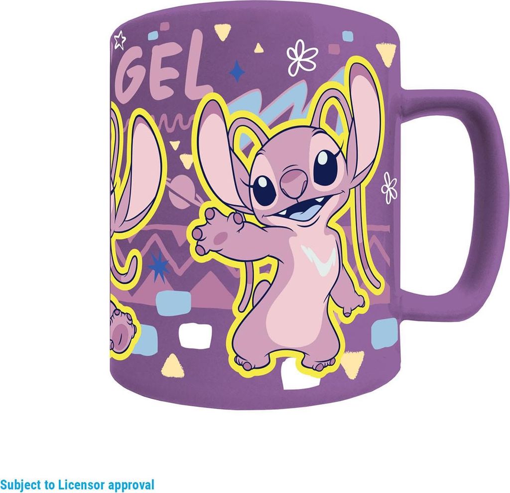 Kubek Disney Stitch Angel z pokrywką w kształcie misia - Image du produit 