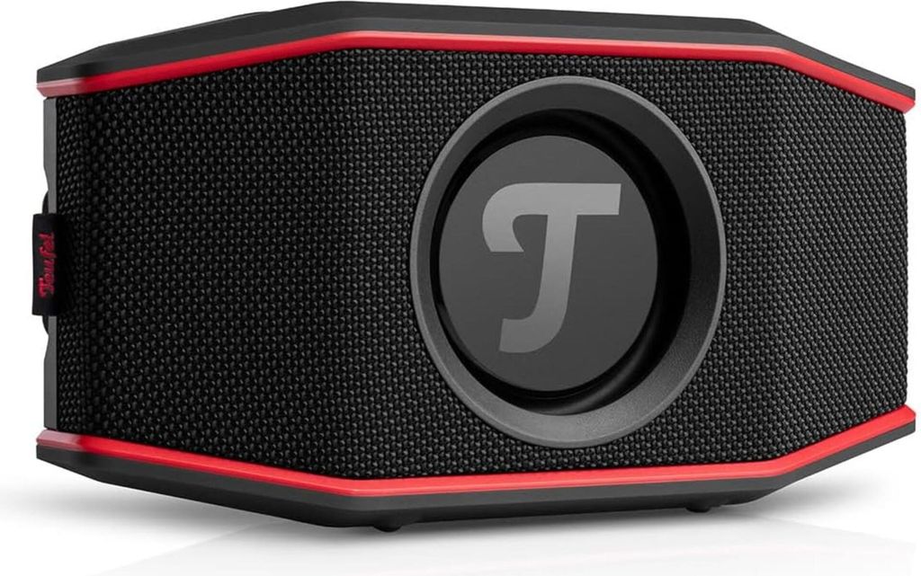 Teufel Rockster Go 2 Bluetooth Speaker wireless black red - Produktbild 