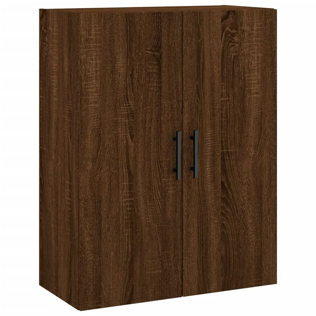 Mobile Parete Salvaspazio SYFAX Rovere Marrone 90cm | Casa Ordinata
