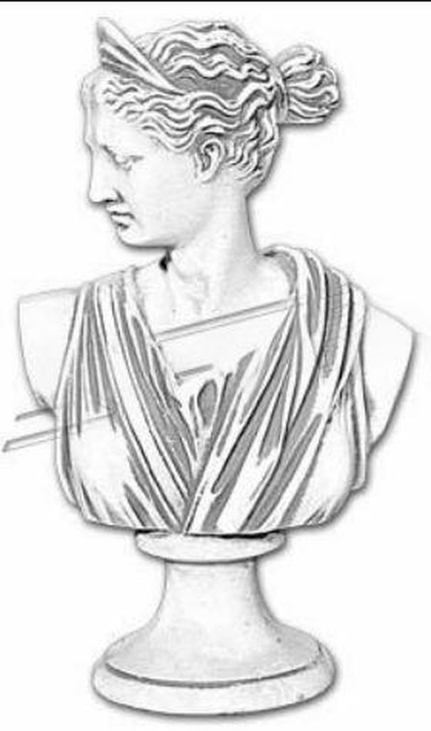 Römische Büste Figur Figuren Statue Statuen Skulptur Skulpturen Frau 32cm 460