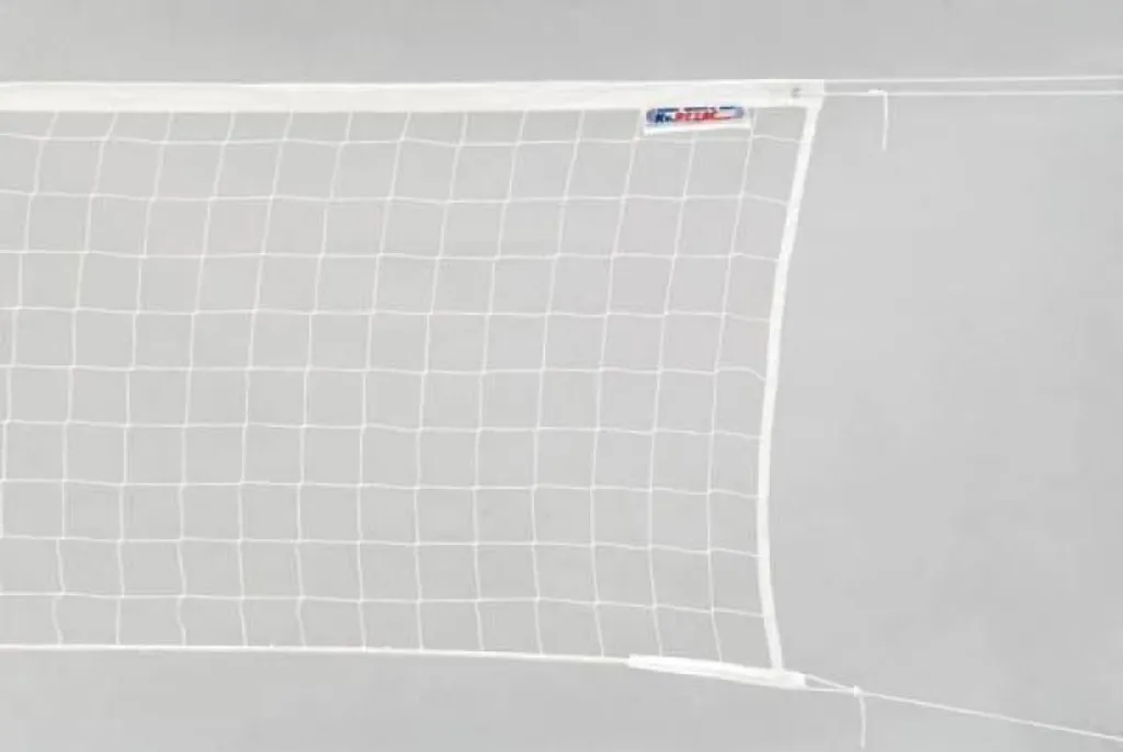 Filet de volley-ball et cerceau blanc SEDCO pour loisirs et gymnase