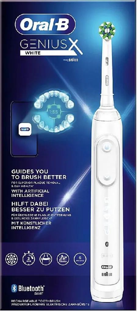 Oral-B Genius X White 396901 Brosse à Dents Électrique avec Intelligence - 7