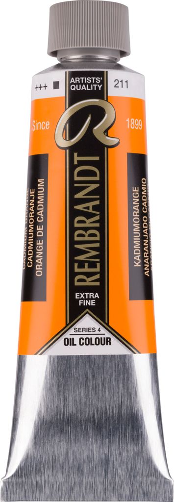 Rembrandt Ölfarbe Tube 150 ml Kadmiumorange 211
