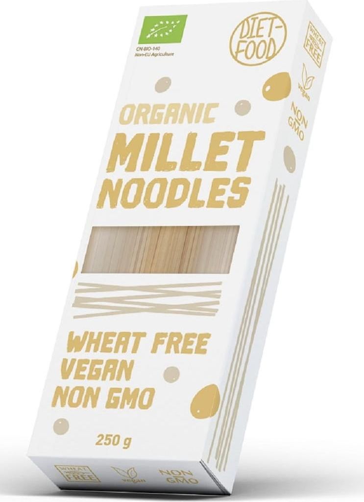 MAKARON (JAGLANY) NOODLE BIO 250 g - DIET-FOOD