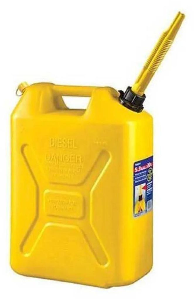 Serbatoio diesel Zepter da 20 litri, giallo, in stile Immagine del prodotto 