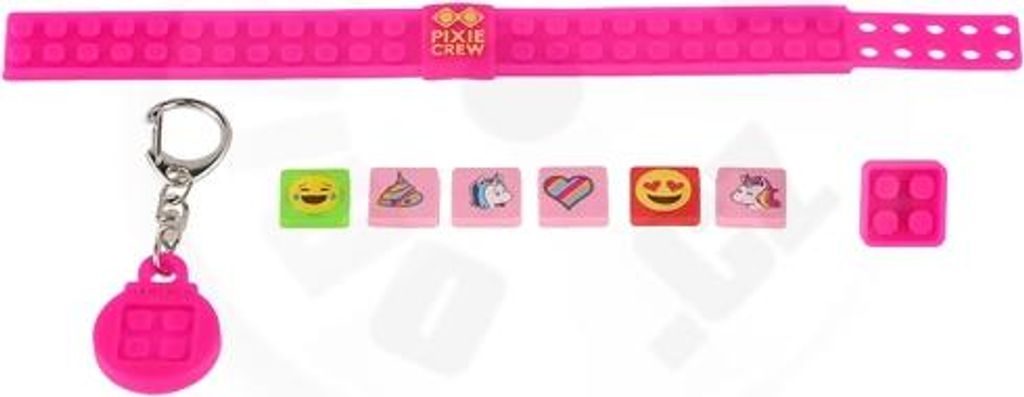 PIXIE CREW Bastelset 3in1 Einhorn Armband Schlüsselanhänger Produktbild 