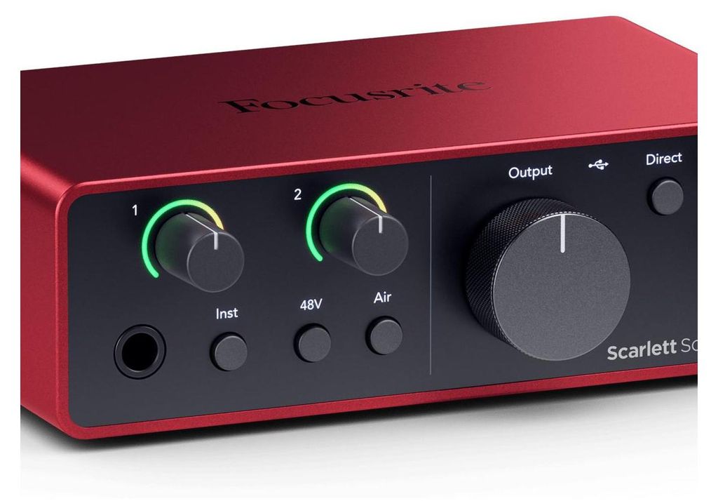 Focusrite Scarlett Solo, Desktop, USB, USB, 56 dB, 9 dBu, Produktbild 