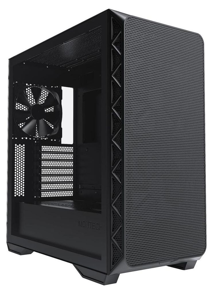 Montech Air 903 BASE, Midi Tower, PC, Schwarz, ATX, EATX, Produktbild 