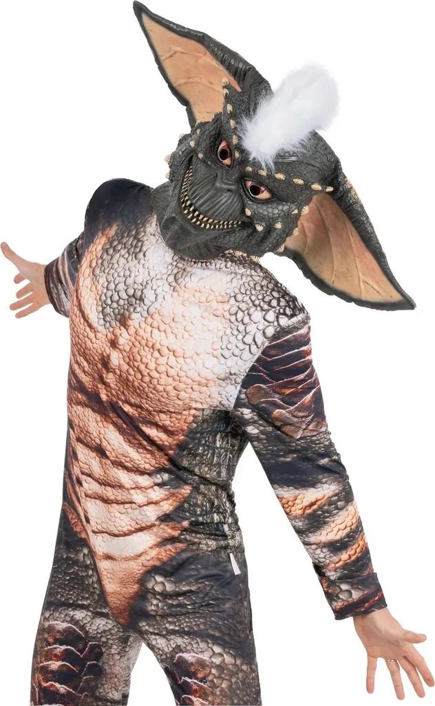 Masque de Déguisement Gremlins 2 Rayé Stripe en Latex Marron SM3522