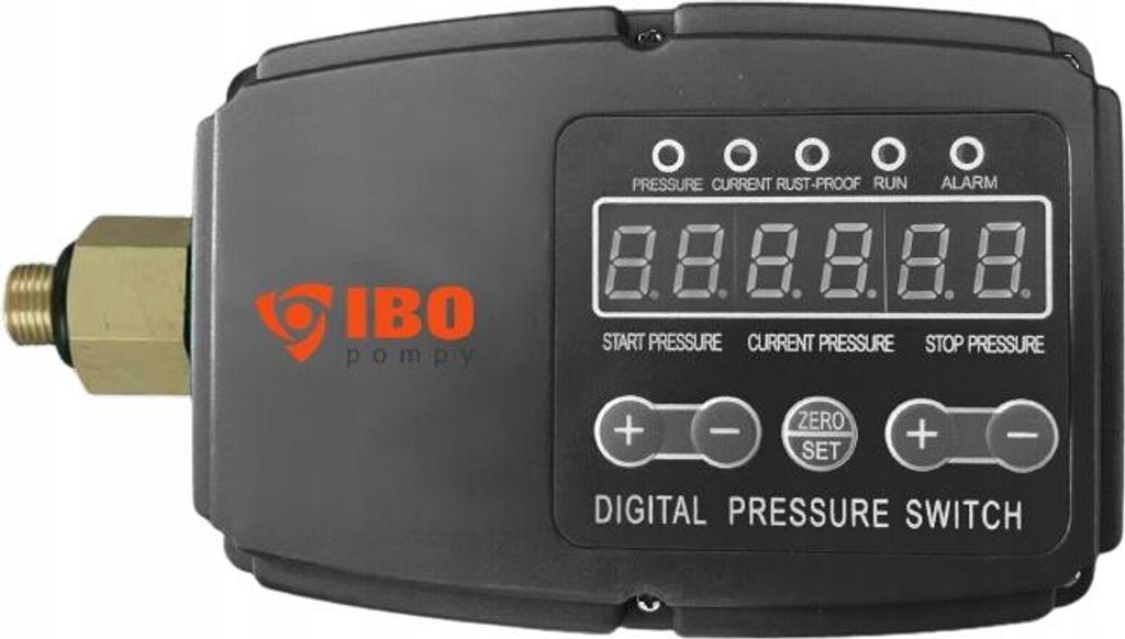 IBO | Elektroniczny wyłącznik ciśnienia IBOPRESS 1/4 - Zdjęcie produktu 